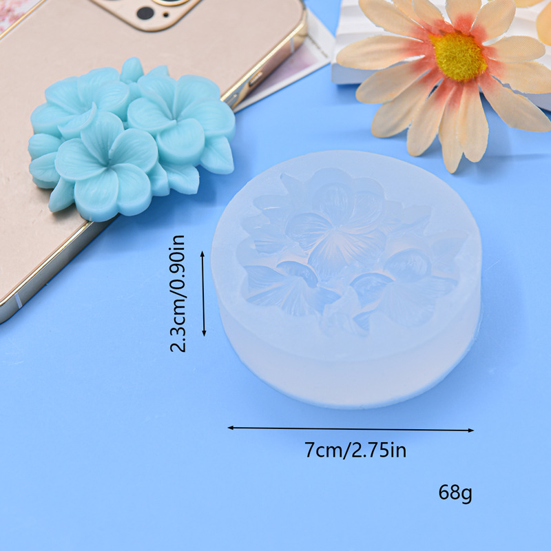 3 in 1 Floral Topping mold