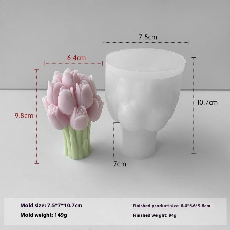 Tulip bouquet Mould 