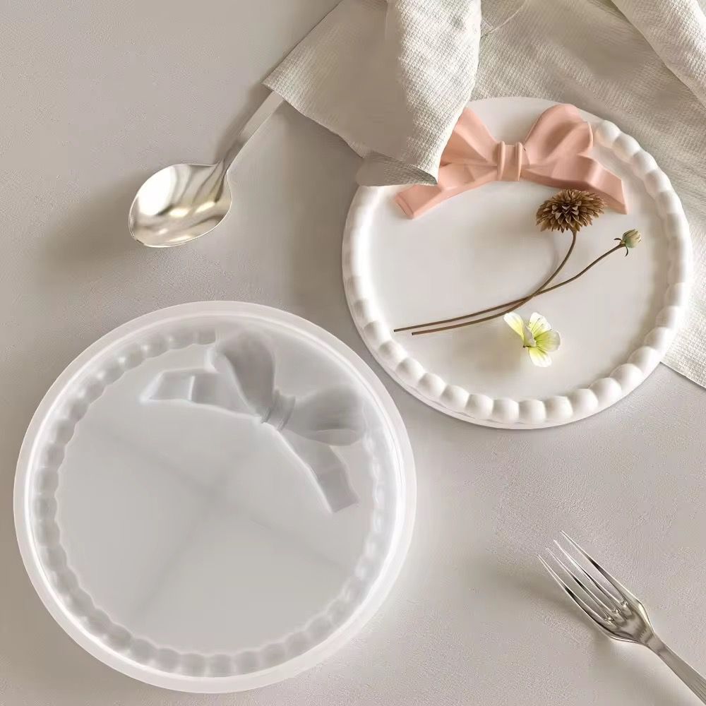 Bow Tray circle  Mould 