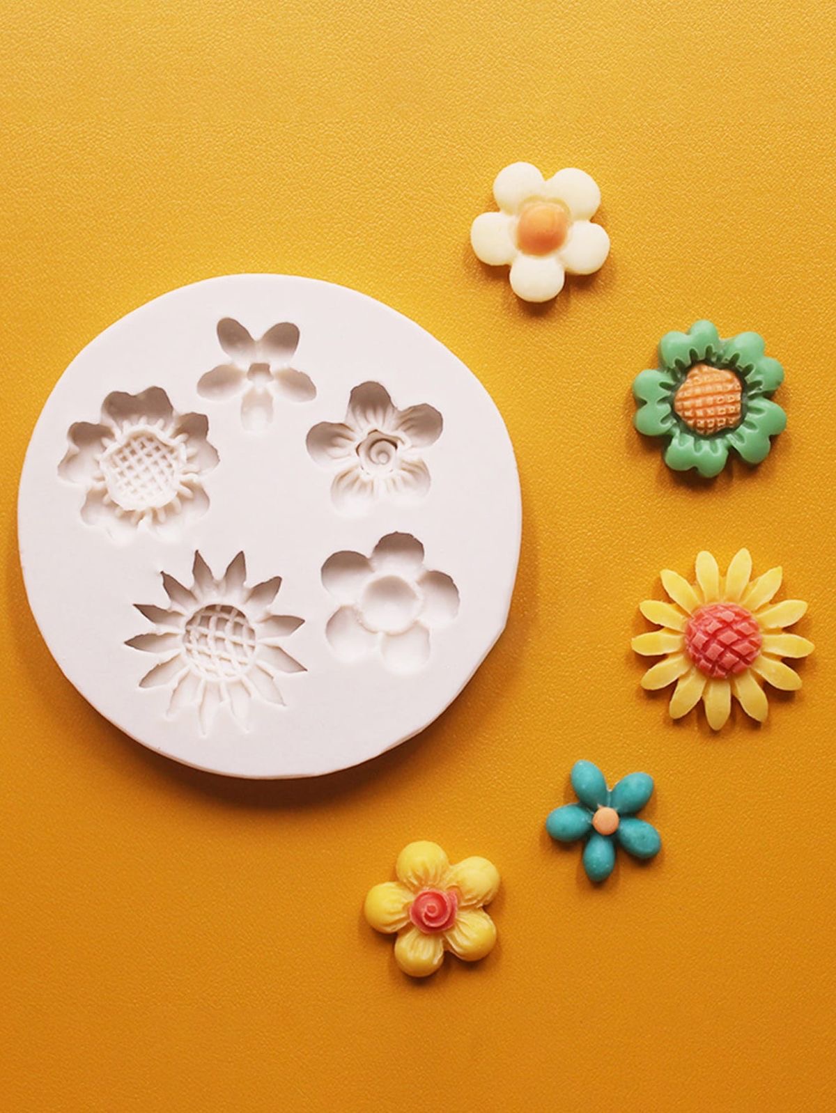 Topping flower mold