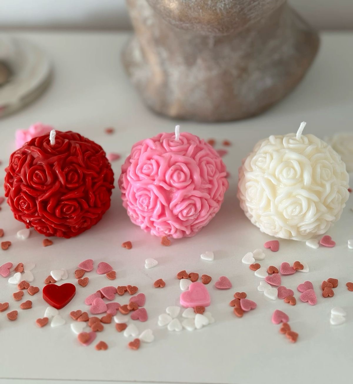 Rose ball mold