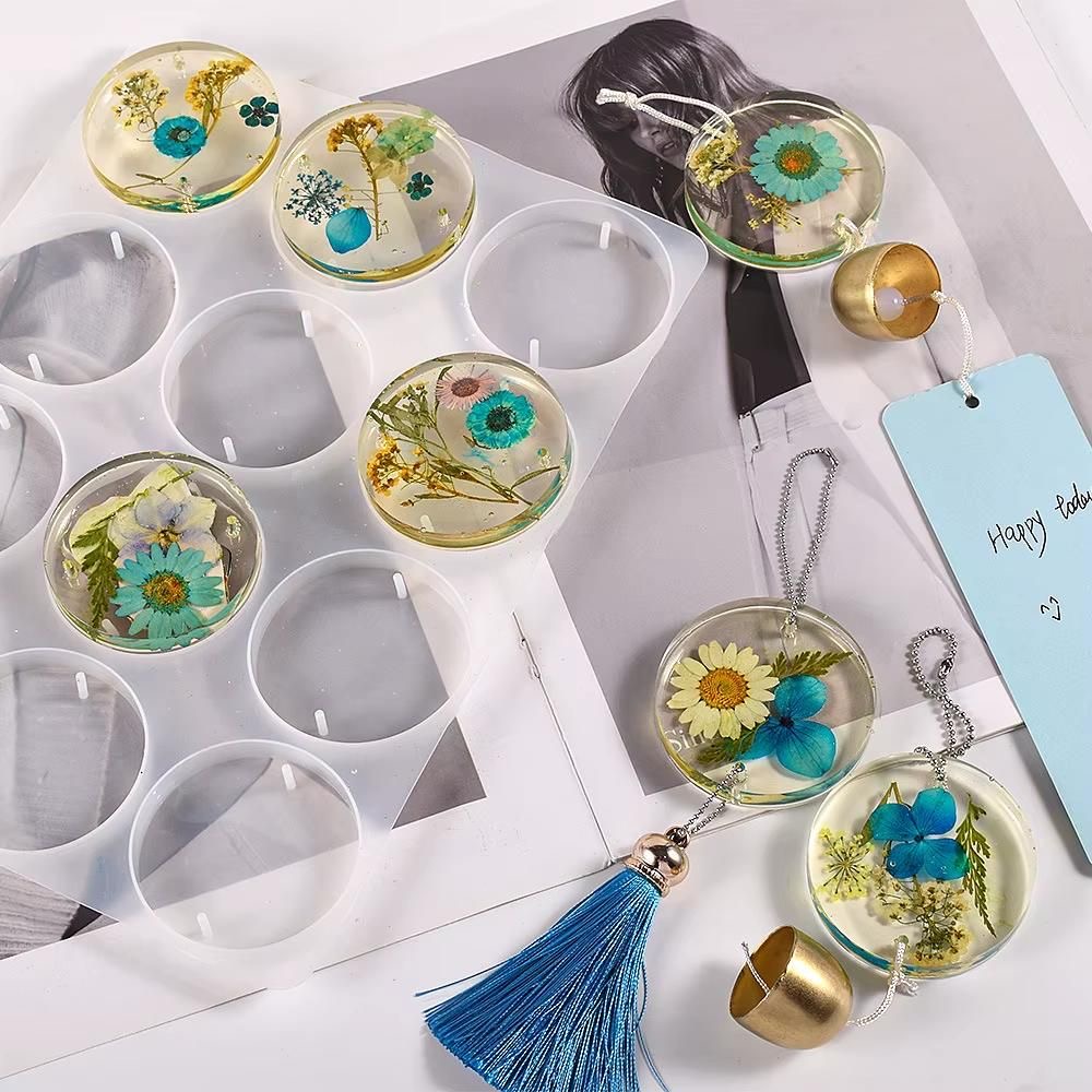 Circle keychain Mold 